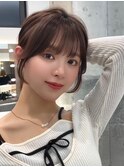 縮毛矯正・ストレート/くびれヘア/夏のヘアアレンジ