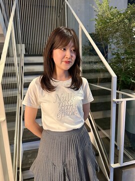 オブ ヘアー 自由が丘 ウエスト(Of HAIR WEST) グレージュカラー