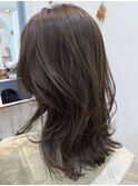 大人のゆるふわ　シルクベージュカラー