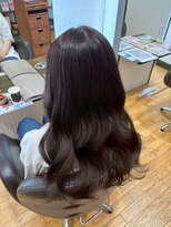ヴァンカウンシル 一宮店(VAN COUNCIL)&nbsp;艶めく深みのショコラカラー◎大人フェミニンなウェーブロング