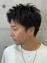 パヌポン(PANUPON)&nbsp;メンズビジネス短髪刈り上げマッシュ