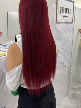 ジュイル シブヤ(JEWIL SHIBUYA) ブリーチなしピンクカラー