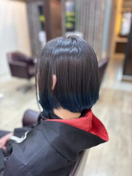 エンドカラー/ブルーカラースタイル