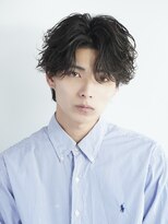 ネクストメンズ 表参道(NEXT men's)&nbsp;MEN’S HAIR/サーフカール/刈り上げセンターパート/渋谷