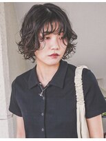 ニイ(nii.)&nbsp;２０代３０代/ボブ/パーマ/ボブパーマ/ボブレイヤー/黒髪パーマ