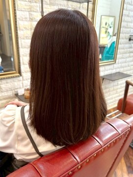 アトリエ ミム 二子玉川店(atelier mim) ベージュカラー 髪質改善 20代 30代 ダメージレス ミディアム