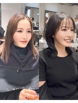 ダルシット(dulcet★★★)&nbsp;くびれレイヤー/くびれミディアム/ダークグレージュ