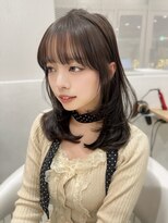 ノエシキカ(noe sikika) ミディアム/韓国/レイヤーカット/ダブルカラー/栄e67