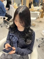 アヴァンス 広島本通店(AVANCE.)&nbsp;着物ヘア/大人ガーリー/ダークアッシュ/似合わせカット