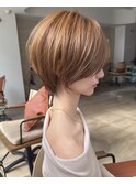 大人ふわっとショート