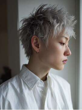 アクロスヘアーデザイン 武蔵小杉店(across hair design) スパイキーショート