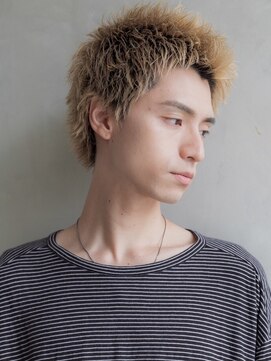 アリエッタ ギンザツー(ARIETTA GINZA2) 【aRietta大田】スパイキーショート×抜きっぱなしブリーチ