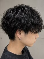 メンズ ドルチェ(men's Dolce)&nbsp;波巻きパーマ×軽めマッシュ｜朝のセットを簡単にしたい方へ