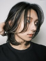 アンサー 原宿(ANSWER)&nbsp;原宿センターパートニュアンスパーマフェザーパーマセンター分け