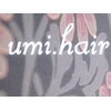 ウミヘアー(umi.hair)のお店ロゴ