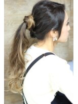 ビーチ(Beach)&nbsp;【Beach】フリンジグラデポニーテール