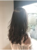 大人かわいいセミロング×髪質改善トリートメント