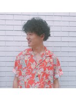 フェンヘアーアイス 中目黒(Fen.hair ici)&nbsp;メンズカット パーマ スパイラル