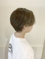 リブ(Lib)&nbsp;【Lib】ハンサムショート　アッシュベージュ