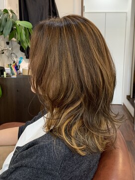 ピースヘアサロン(PEACE hair salon) PEACE hair salonデザインカラー