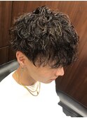 ツイストパーマ　大宮　メンズ