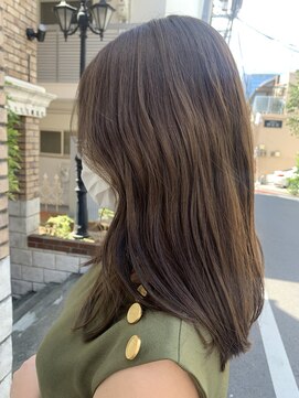 ロイジー(roijir) 【roijir 表参道】ブリーチ無し×オリーブグレージュ