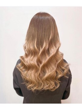 エデン ミュージアム(EDeN MUSEUM) #エクステ#ダブルカラー#ミルクティーベージュ