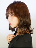 【La fith】ショコラグレージュ×くびれヘア