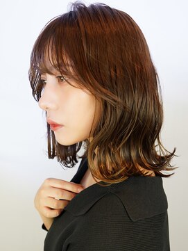 ラフィスヘアー クレイ 南草津店(La fith hair clay) 【La fith】ショコラグレージュ×くびれヘア