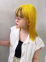 ペレ 渋谷(PELE)&nbsp;J54_イエロー インナーカラー