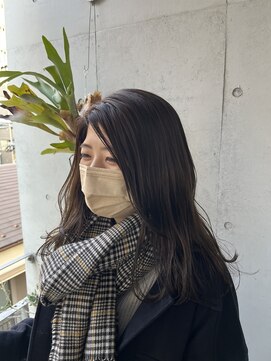 パム 恵比寿(PAM.) ふわっとベージュロング