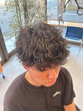 ダブネーション(DUB nation) 夏使用波巻き×ツイストスパイラルパーマ