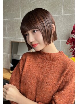 サンド 鹿児島中央(sand) 黒髪/グレーベージュ/レイヤーロング/前髪パーマ[鹿児島駅]