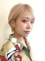 アローラ 三軒茶屋(Allora) 20代30代40代ナチュラル大人可愛いハイトーン丸みショート◎