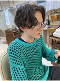 横浜★センターパートのウルフツイストスパイラルパーマ