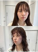tas似合わせカット before&after　【レイヤーニュアンスパーマ】