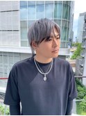 ホワイトシルバー×ブラックエンドカラー