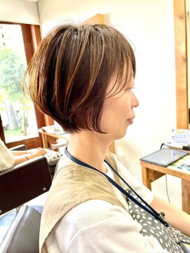 ラポール 南流山店(RAPPOR) すっきり立体ショート/シルキーベージュ/20代30代40代50代60代