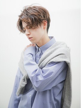 ビューティービースト 熊本上通り店(beauty:beast) センターパート×ツーブロック