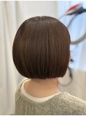 【青葉区】柔らかブラウンで好印象!春は艶ブラウンで決まり♪