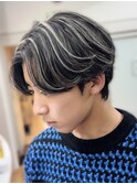 ホワイトメッシュ、メッシュキャップハイライト
