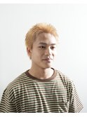 メンズカットアップバングビジカジベリーショート