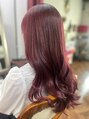 マルカ ヘアー(MARKA hair)&nbsp;柔らかさと艶のあるボルドーカラー♪