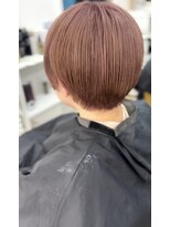 グラスペディア(graspedia)&nbsp;アプリコットオレンジ/オレンジブラウン/大人ショート/透明感