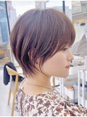 前髪カタログ/イメチェンスタイル／ウェーブパーマ/こなれミディ
