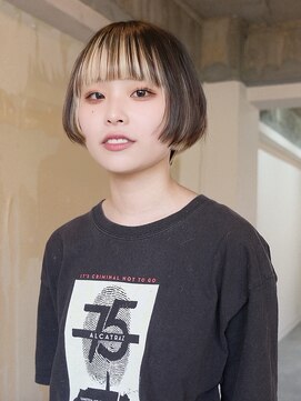 フィエル(fielu) コンパクト韓流ボブ×ツートーンカラー【担当:ISAO】