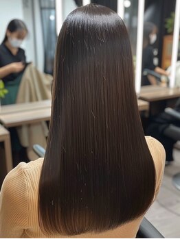 モードケイズ アミュー 厚木店(MODE K's amyu)の写真/【本厚木駅直結☆アミューあつぎ1F】Aujua★貴方だけのオーダーメイドケア★可愛いがずっと続く髪質に…♪