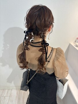 ウブ(ubu) ツイン編みおろし/ お呼ばれ/ イベント/ ライブ/ 二次会