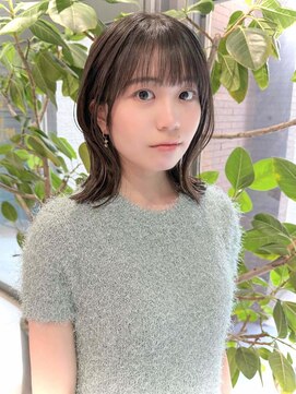 ノエ トトン(noe tton) ミディアムヘア/デザインカラー/フェイスフレーミング/名駅u39