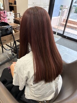 バセット バイ アルター 鎌取店(basset by aL-ter) 暗めカラー/デザインカラー/フェイスフレーミング